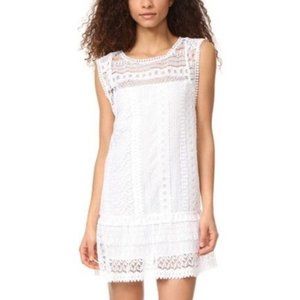 BB Dakota Milo Crochet Lace Sleeveless Shift Dress